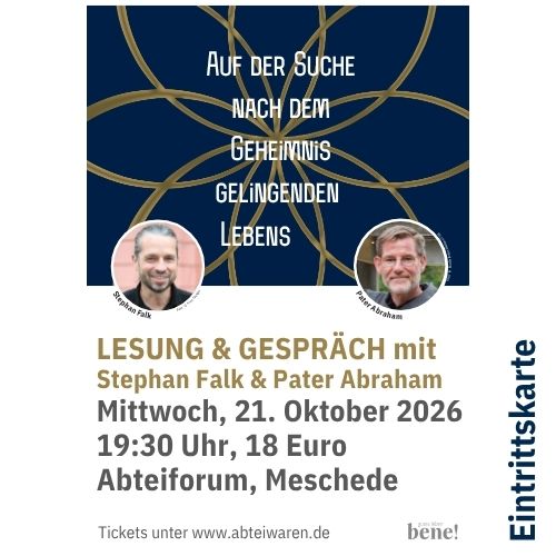 Lesung mit Stephan Falk und P. Abraham